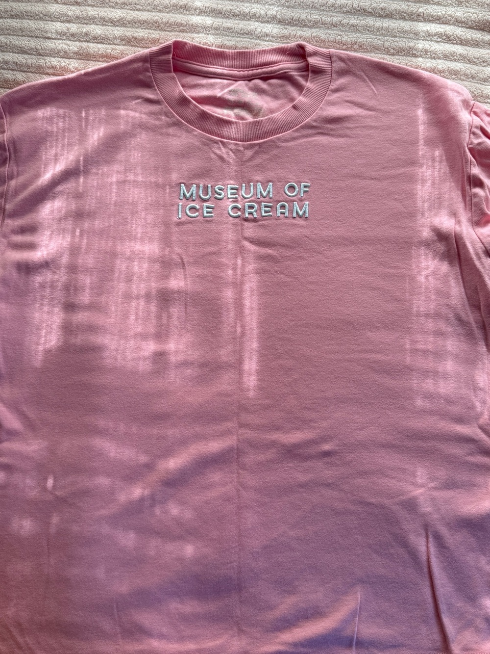 Pink Graphic Crewneck Shirt